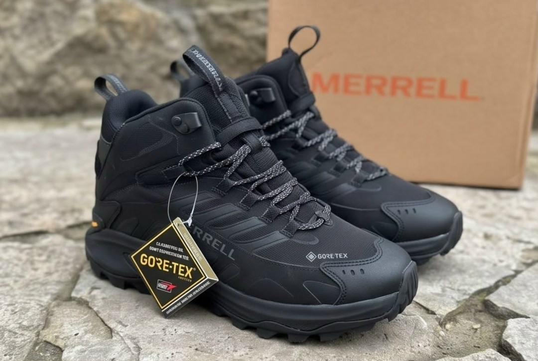 походная  merrell moab speed 2 mid gtx оливковый,ботинки merrell, для треккинга merrell speed strike 2 mid gtx,merrell moab speed 2,кроссовки мужской merrell