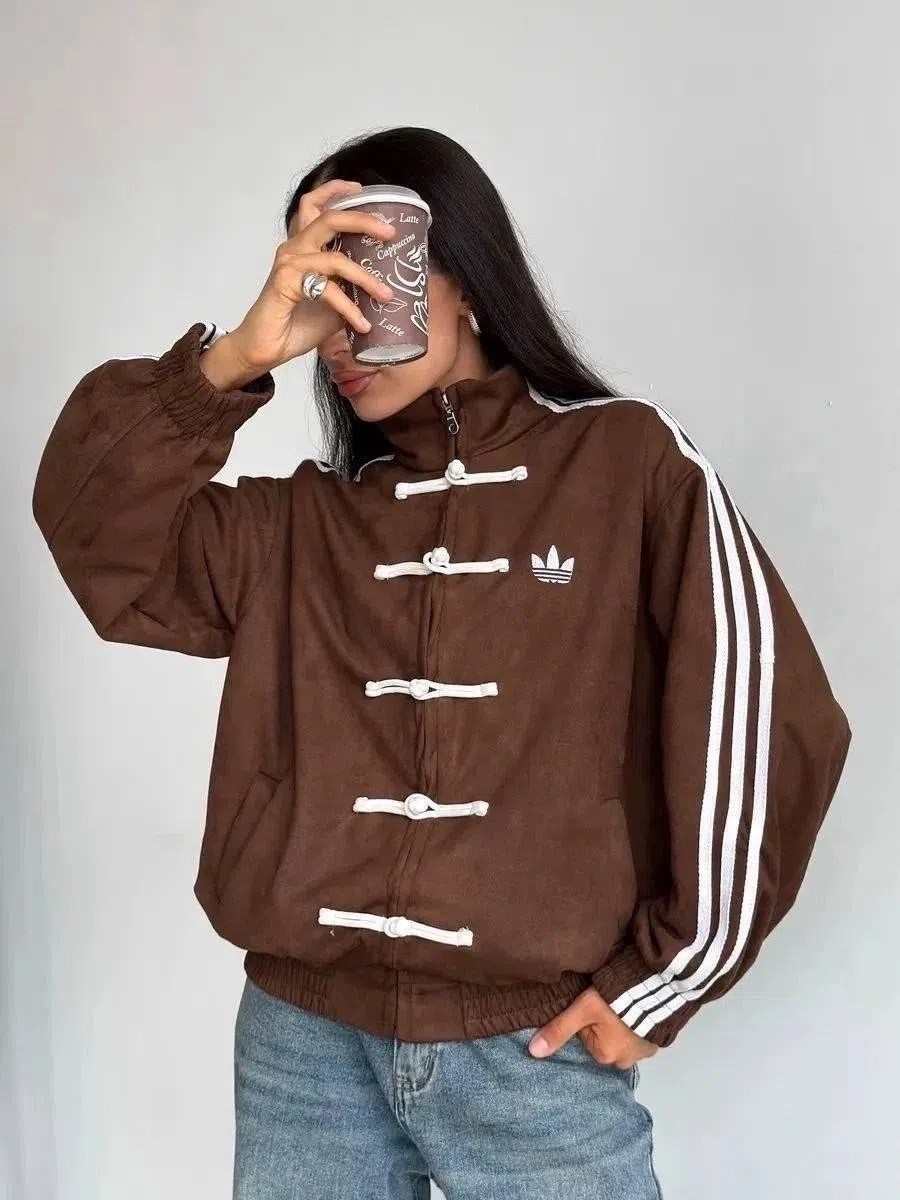 куртка стильная,повседневная куртка,adidas chinese new year jacket,куртка с воротником,куртка в китайском стиле