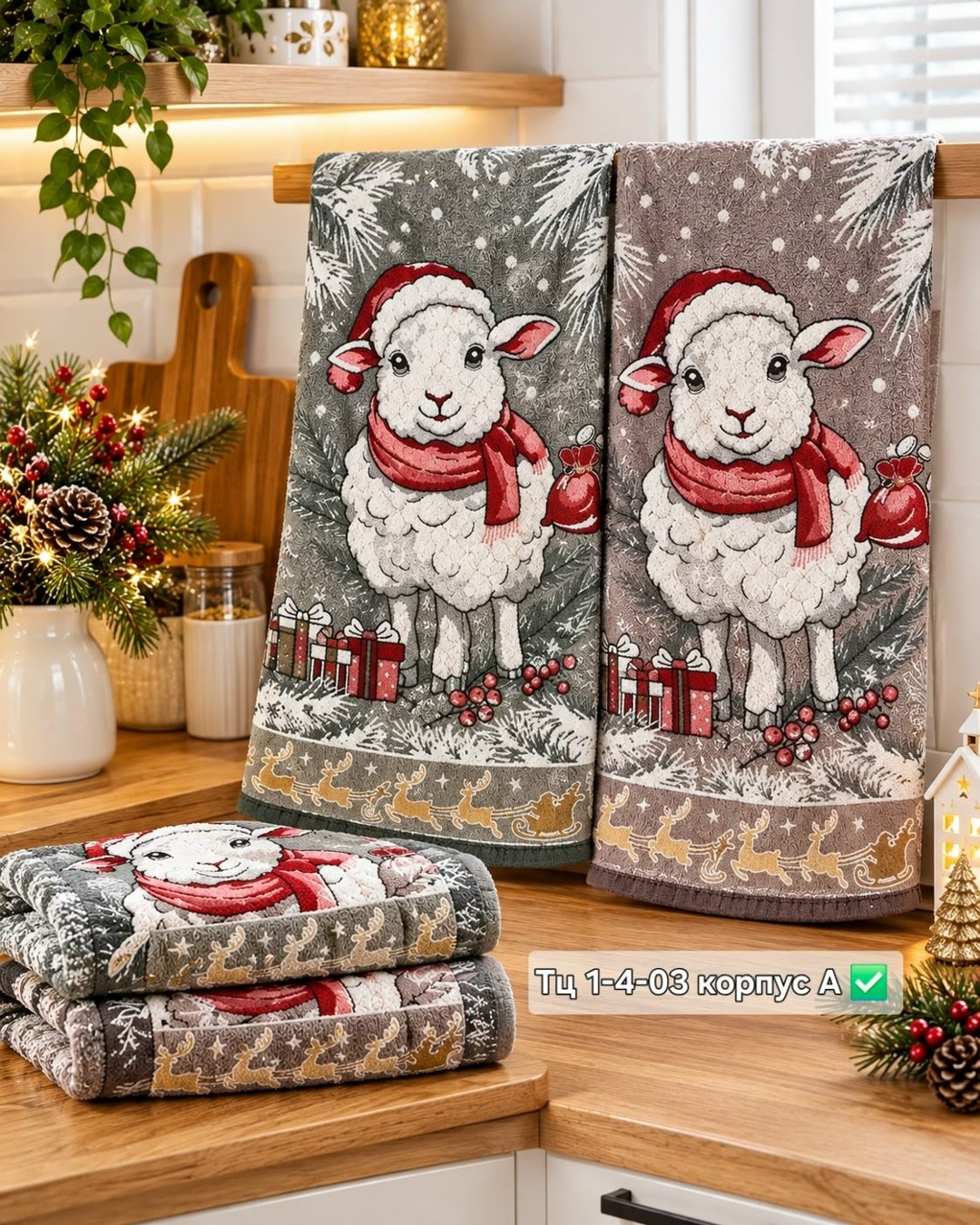 новогодние полотенца кухонные,новогодние полотенца для кухни,новогоднее полотенце,набор полотенец кухонных новогодних,набор полотенец новогодний