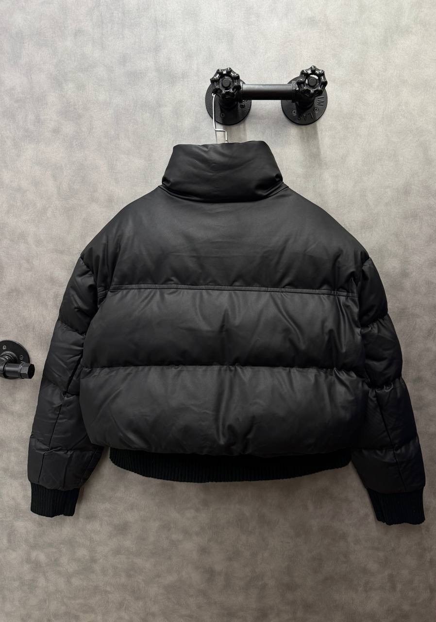 женская куртка,куртка прада черная короткая,куртка prada,куртка premium,пуховик prada