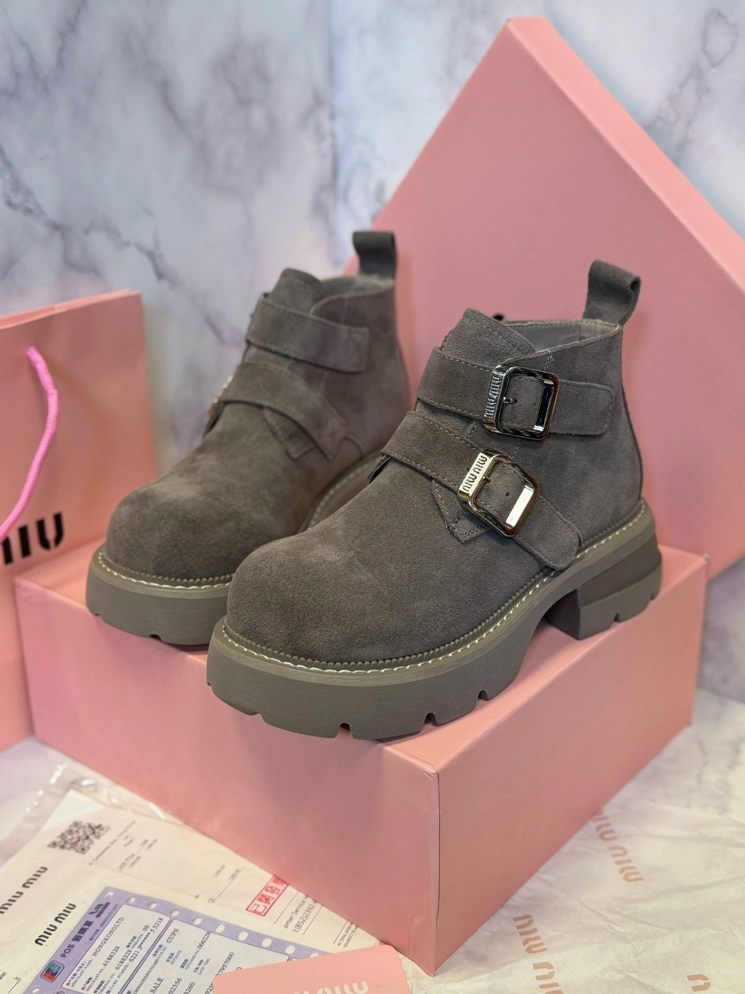 ,женские ботинки,ботинки miu miu,ботинки женские зимние, женская