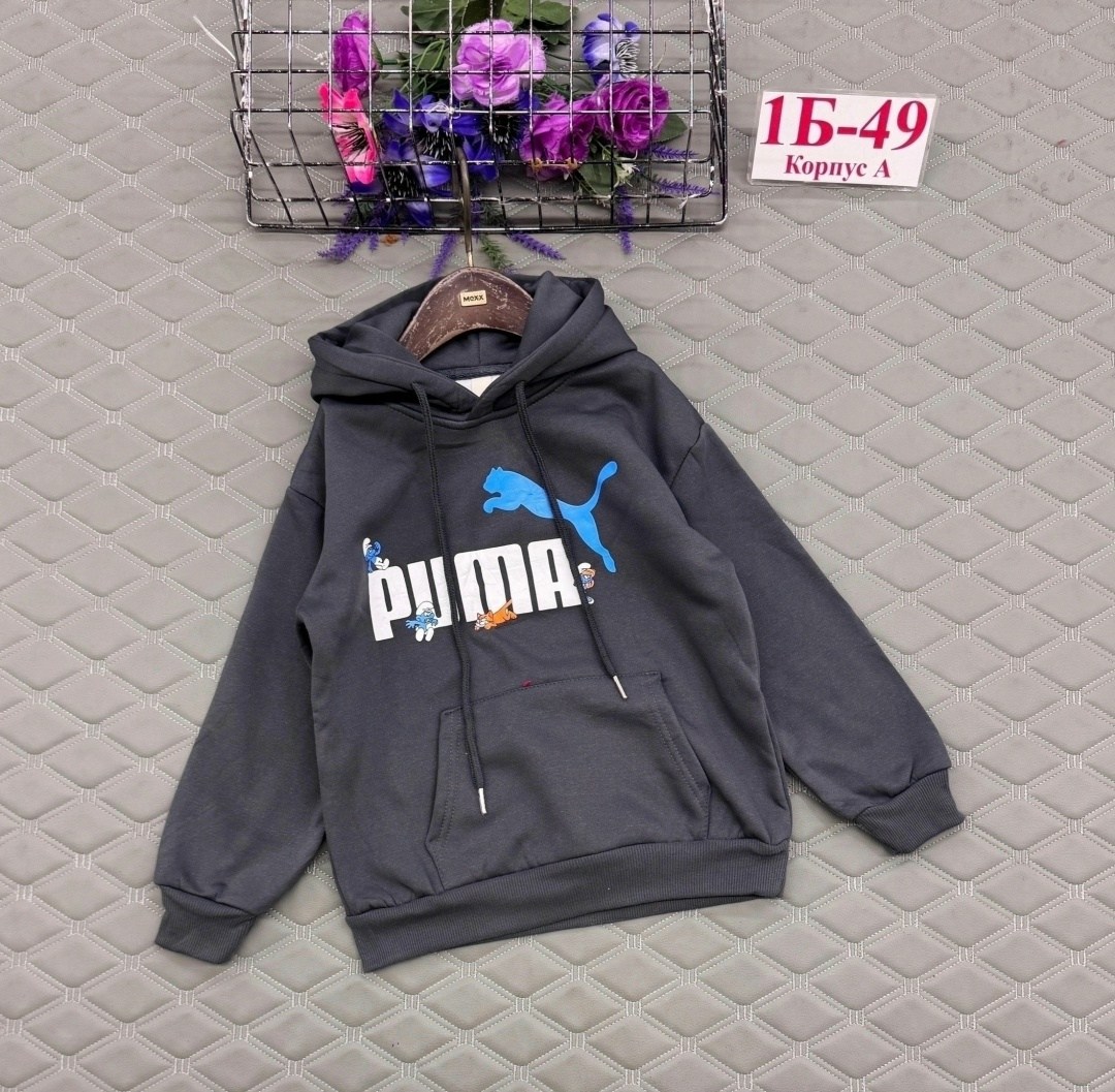 худи puma ess big logo hoodie,кофта теплая,толстовка для мальчика,толстовка puma essential,толстовка