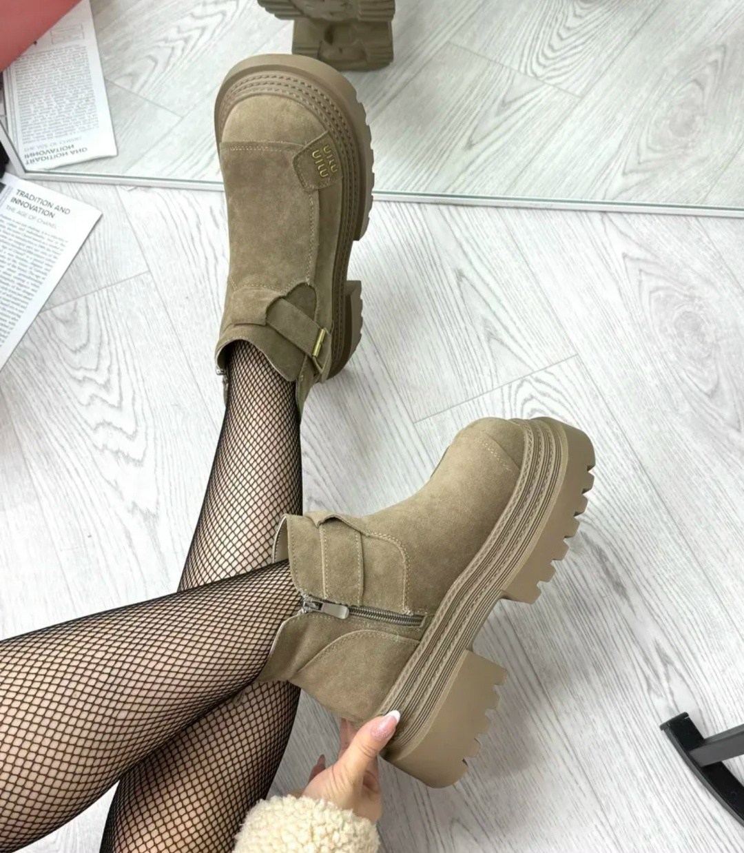 ботинки miu miu,,ботинка женские зимние,ботиночки, женская