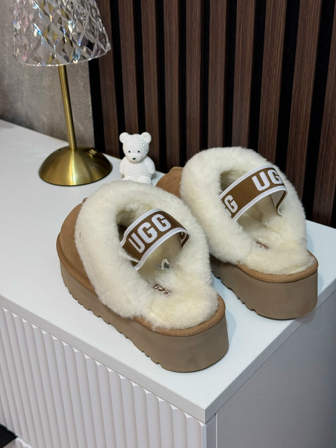 женские угги,,угги ugg,угги женские ugg,ugg funkette slipper chestnut