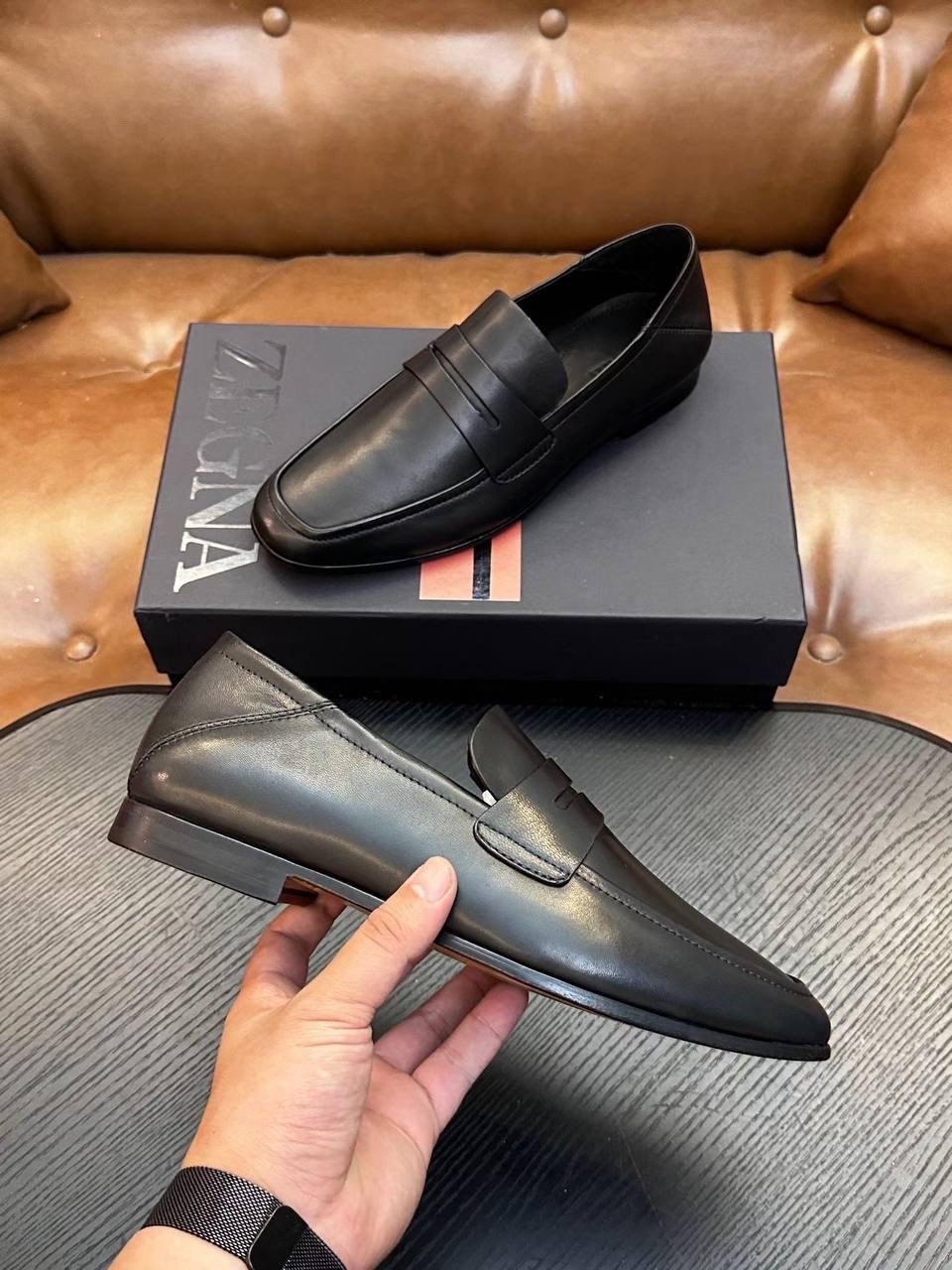 ,лоферы ermenegildo zegna,лоферы мужские,мужские кожаные лоферы,туфли мужские