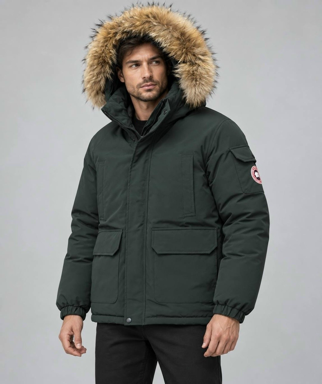 пуховик мужской зимний canada goose,пуховик канада гус мужской,пуховик canada goose,canada goose expedition parka,куртка мужская зимняя канада