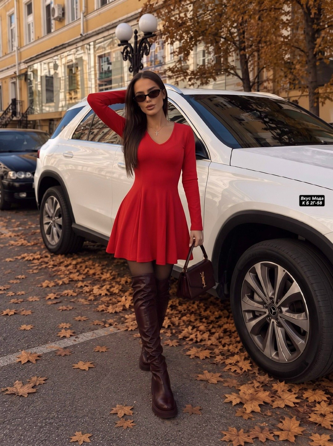 платье красное,платье,короткое платье,осеннее платье,платье с юбкой