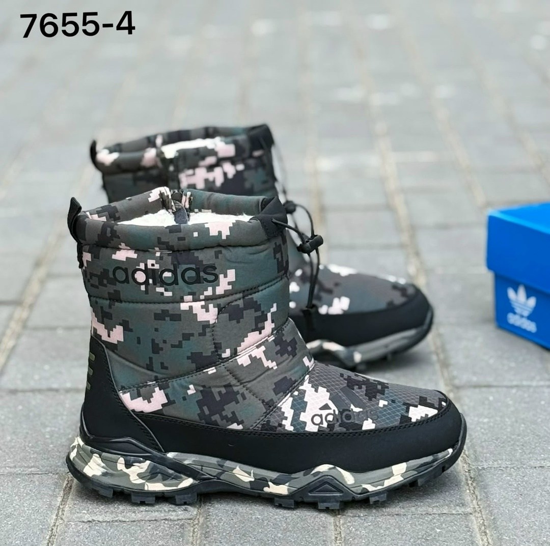 дутики adidas, женская зимняя,, зимняя,зимние дутики