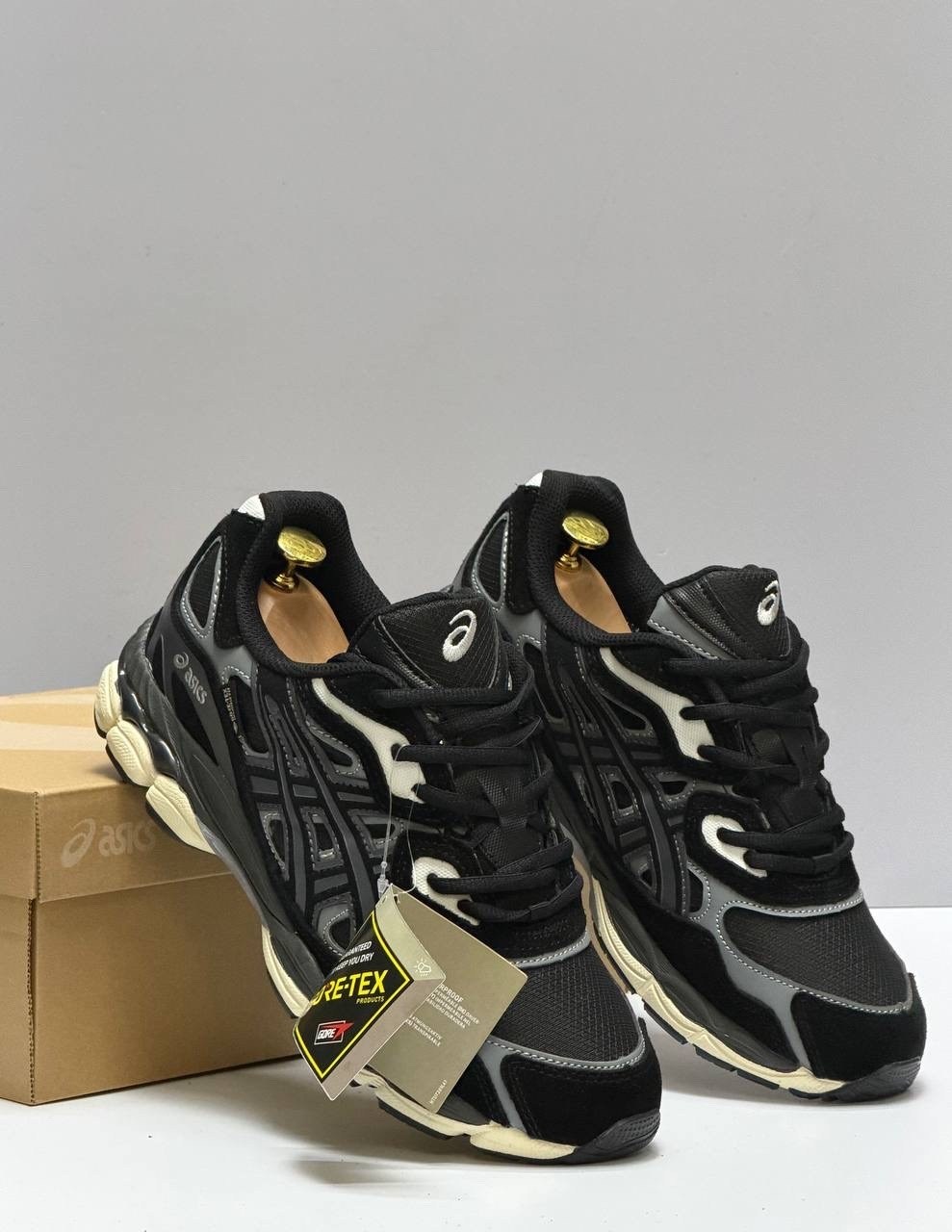 кроссовки asics gel-nyc,кроссовки asics gel,спортивные кроссовки asics gel nyc asics цвет серый черный,кроссовки asics,мужские кроссовки asics