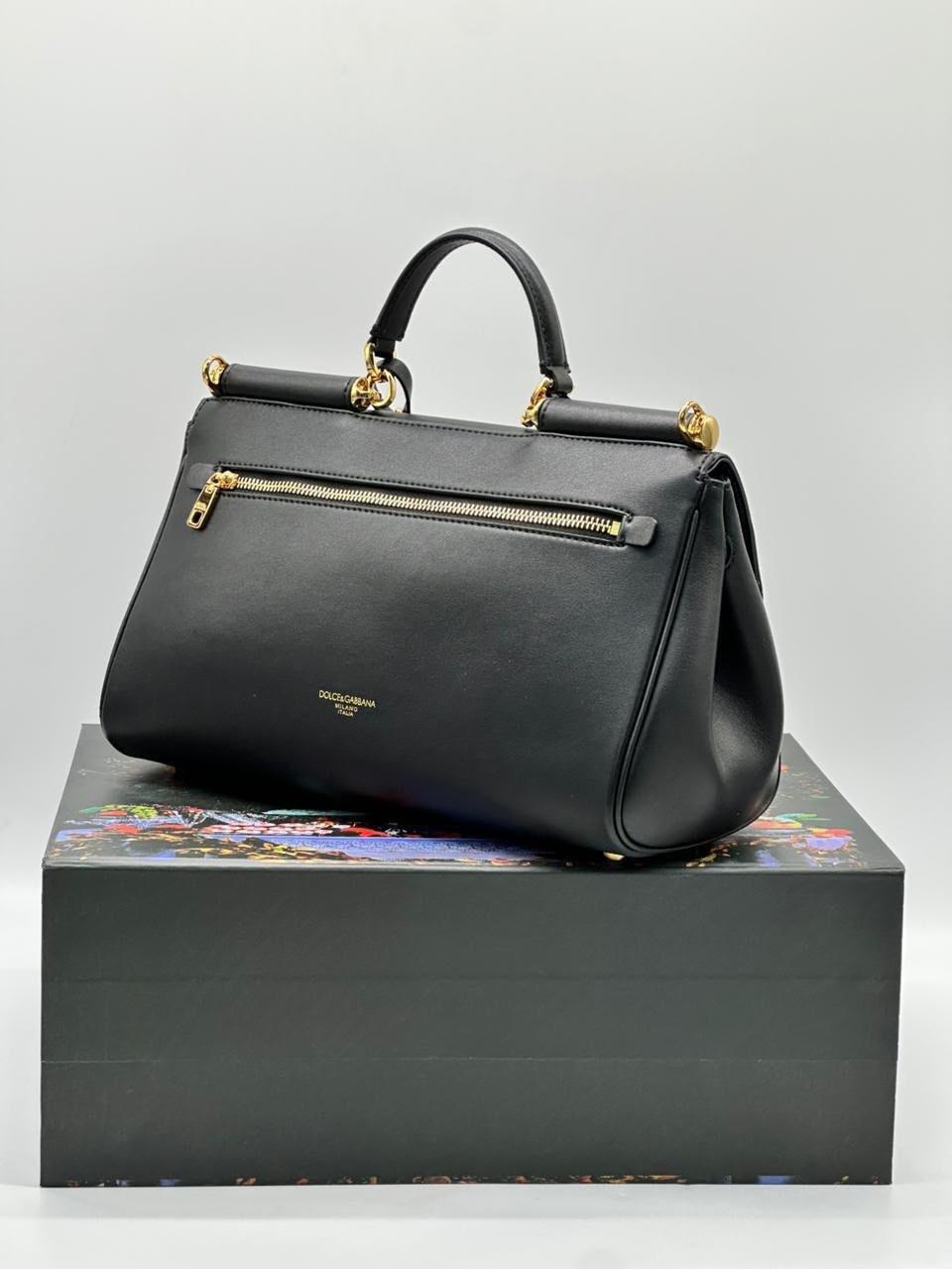 сумка dolce&gabbana,сумка дольче габбана,большая сумка тоут sicily dolce&gabbana,сумка,чёрная женская сумка my sicily dolce & gabbana