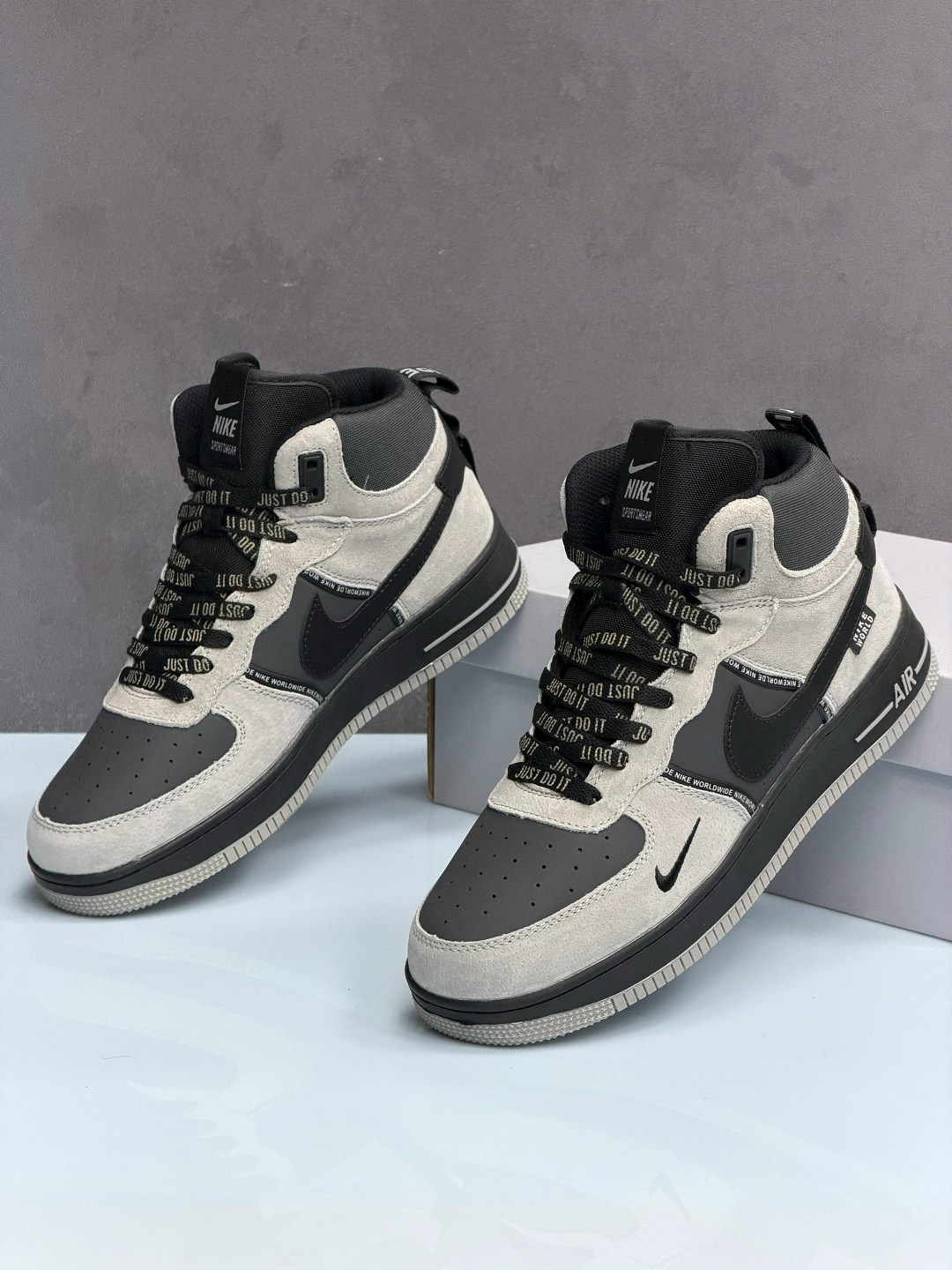 зимние кроссовки nike air force 1 mid цвет серый,зимние кроссовки nike air force 1 mid,зимние кроссовки nike air force 1 hi,кроссовки nike air force 1 зимние,зимние кроссовки nike air force