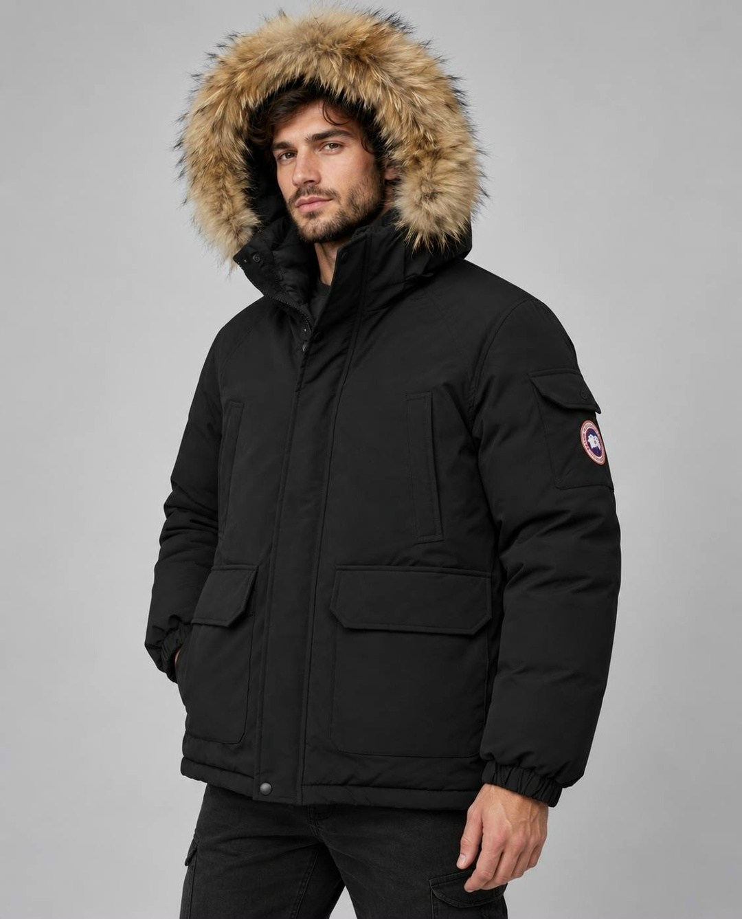 пуховик мужской зимний canada goose,пуховик канада гус мужской,пуховик canada goose,canada goose expedition parka,куртка мужская зимняя канада
