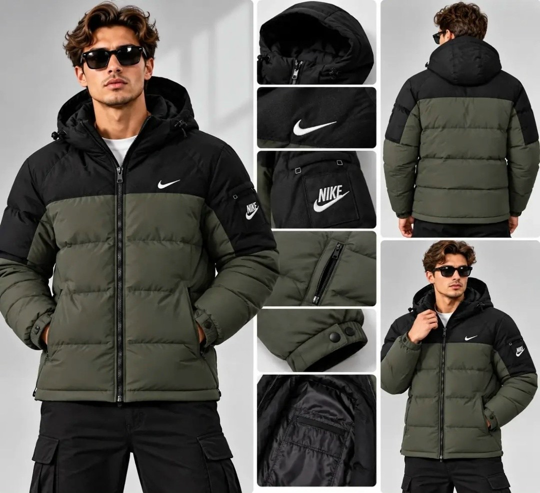 зимняя куртка nike,мужской пуховик nike,зеленые мужские пуховики nike,nike windrunner down fill jacket,пуховик мужской зимний nike
