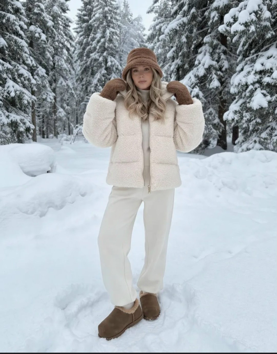 женские сабо на платформе ugg disquette slipper chestnut,женские угги,домашние тапочки,угги короткие,ugg slippers