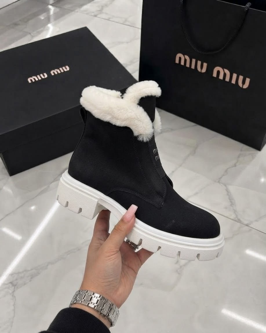 ,ботинки женские miu miu,ботинки miu miu,женские ботинки,зимние женские ботинки