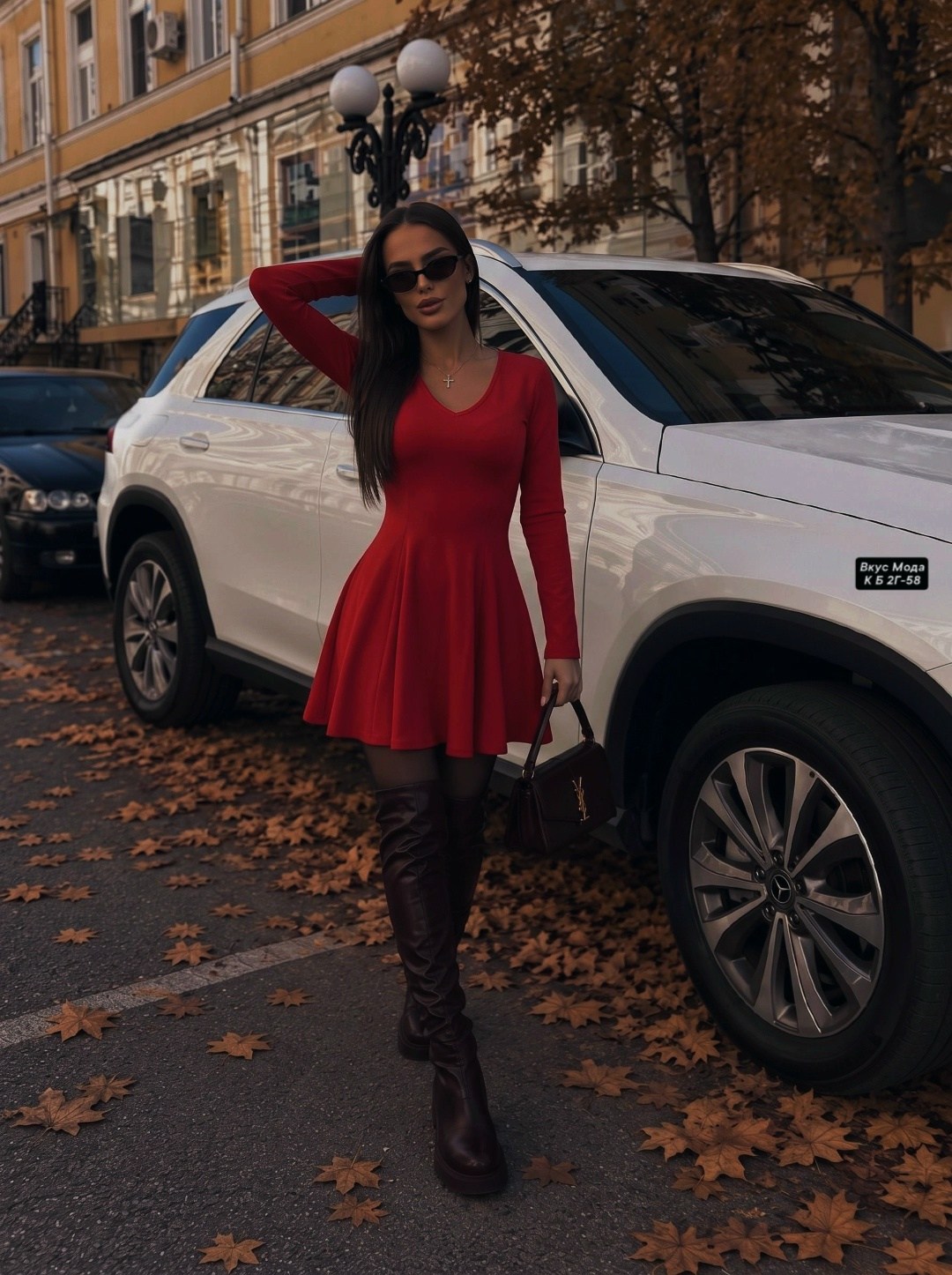 платье красное,платье,короткое платье,осеннее платье,платье с юбкой