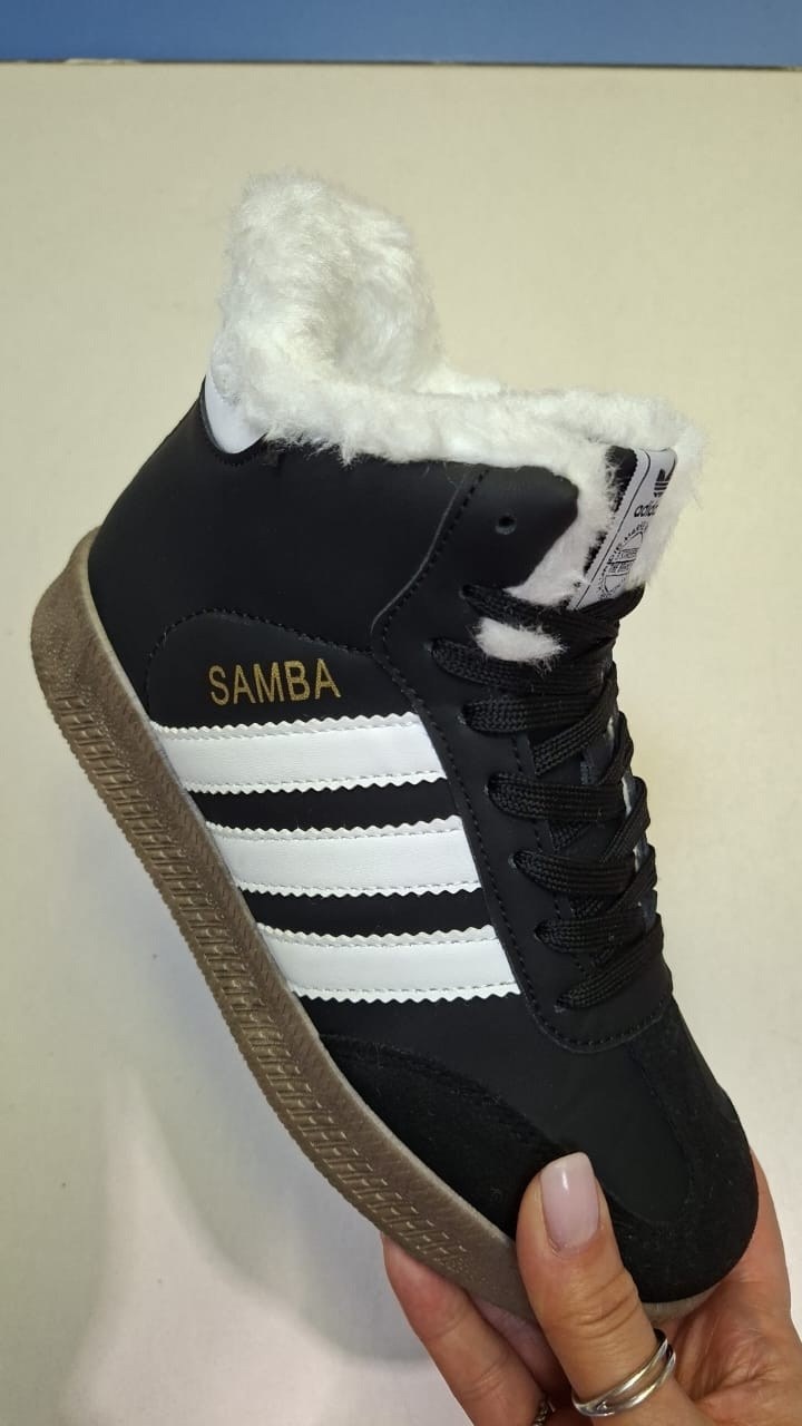 кроссовки adidas samba,,adidas samba,кроссовки samba,кроссовки женские зимние высокие adidas