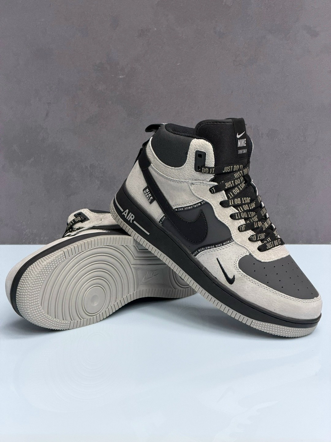 зимние кроссовки nike air force 1 mid цвет серый,зимние кроссовки nike air force 1 mid,зимние кроссовки nike air force 1 hi,кроссовки nike air force 1 зимние,зимние кроссовки nike air force