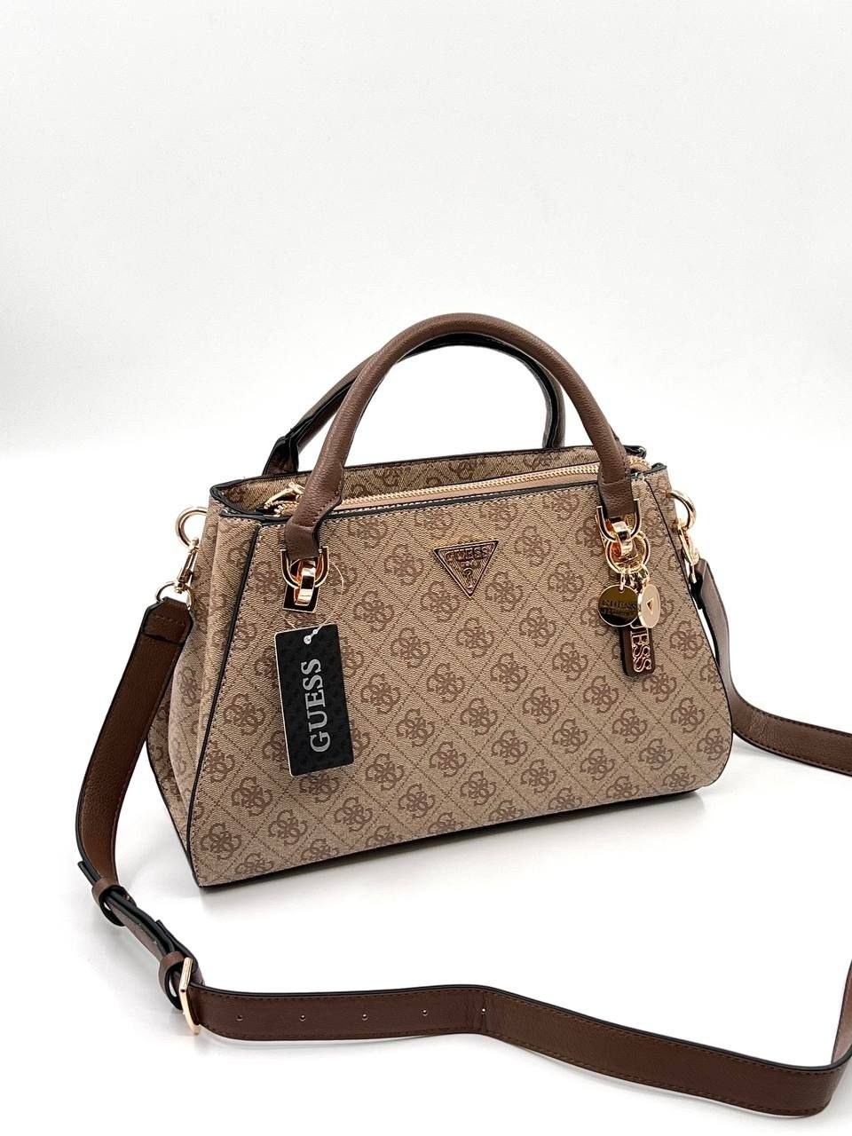 женская сумка guess,сумка guess,сумочка hwbg78 79070 guess коричневый,guess сумка сэтчел с принтом из монограмм noelle,сумка guess бежевая