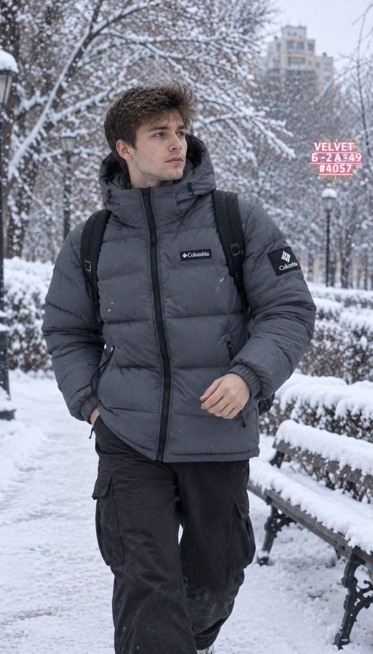 пуховик мужской columbia cloudview down hooded jacket черный,куртка columbia,зимняя куртка columbia,мужская зимняя куртка,пуховик columbia мужской