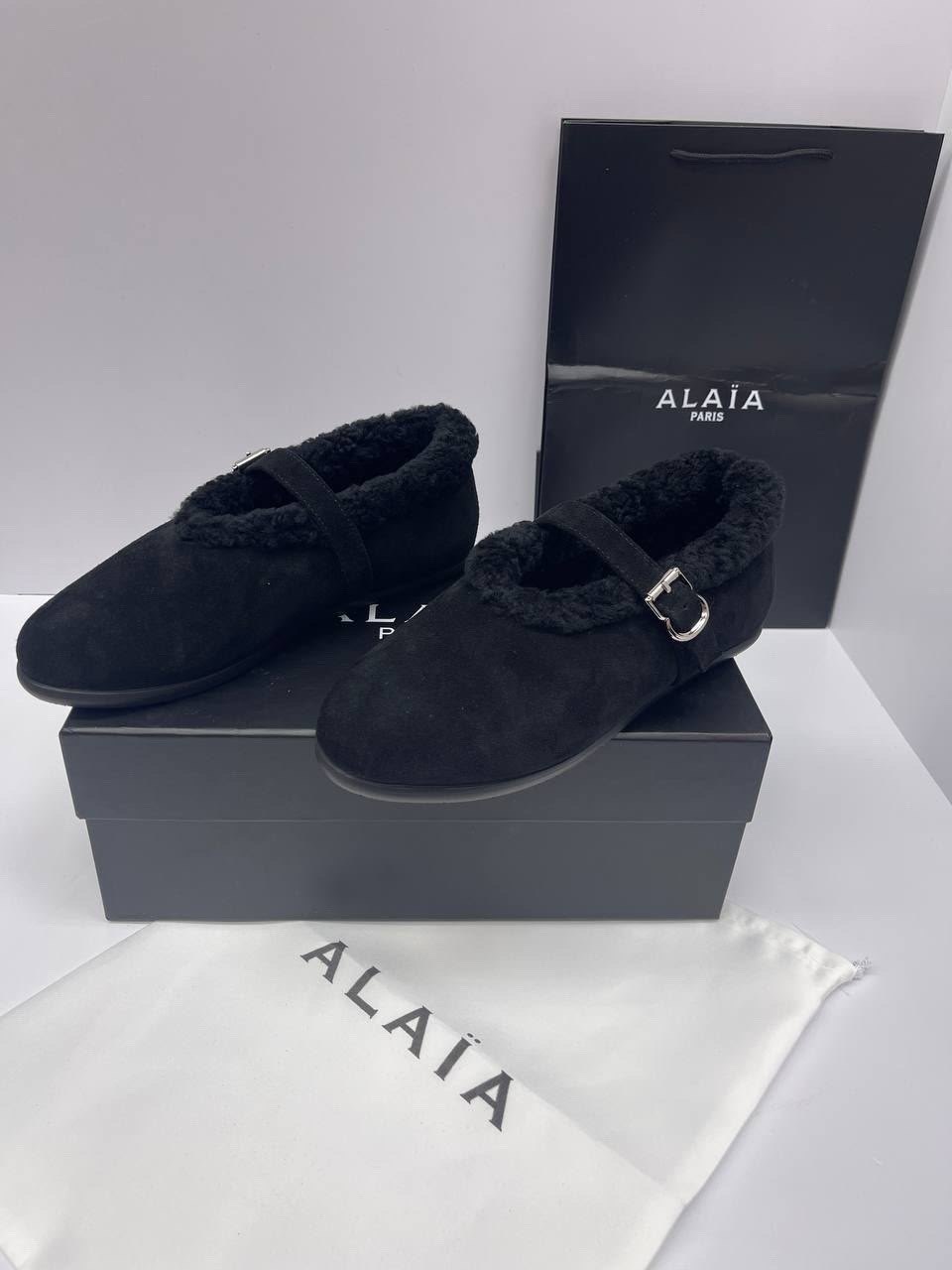 ,балетки alaia,женская ,брендовая , на плоской подошве