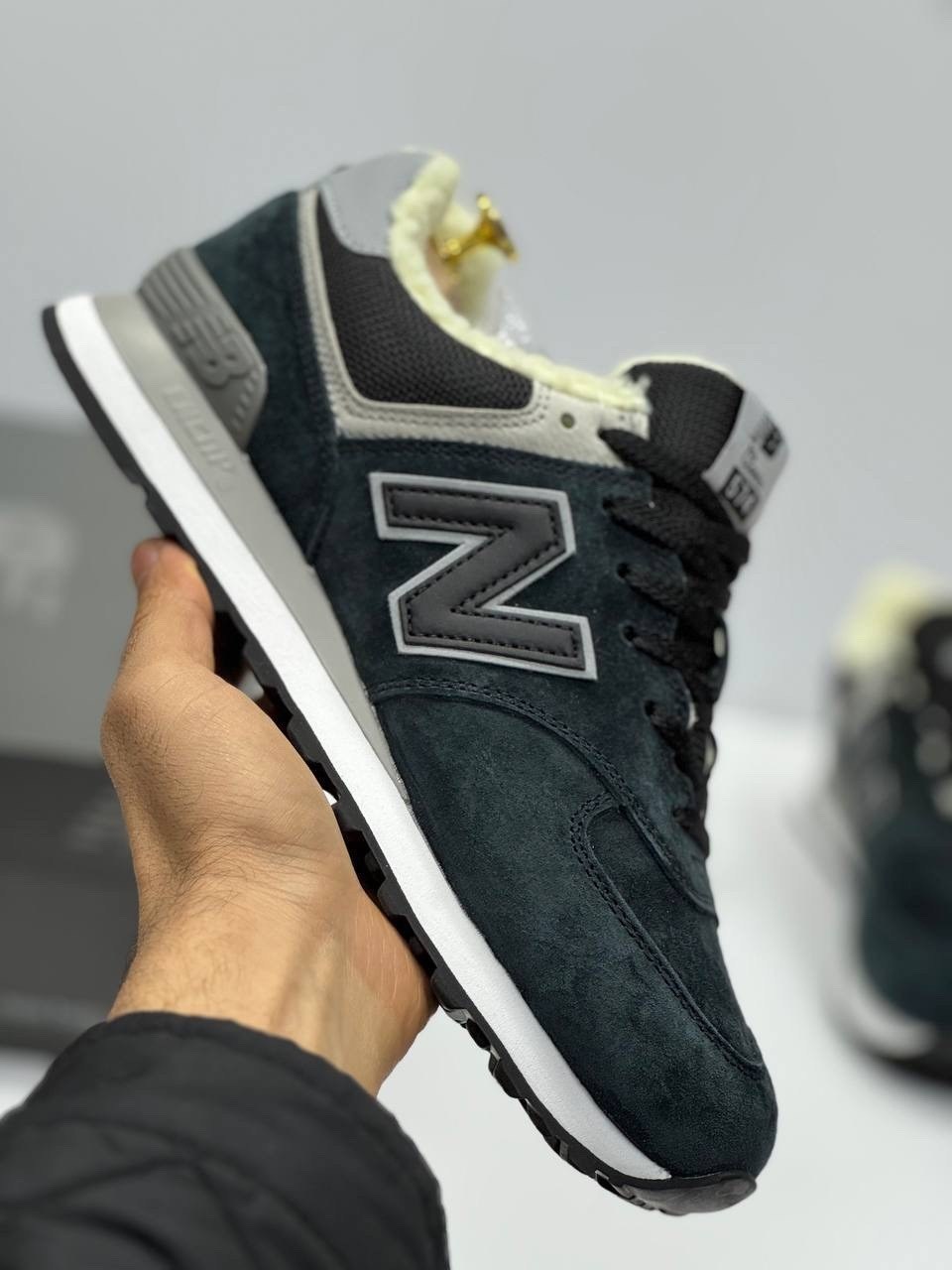 кроссовки new balance 574 высокие зимние с мехом,кроссовки new balance 574 зимние,мужские зимние кроссовки nb 574 премиум-класса,кроссовки nb 574 темно-синие зимние,кроссовки new balance 574