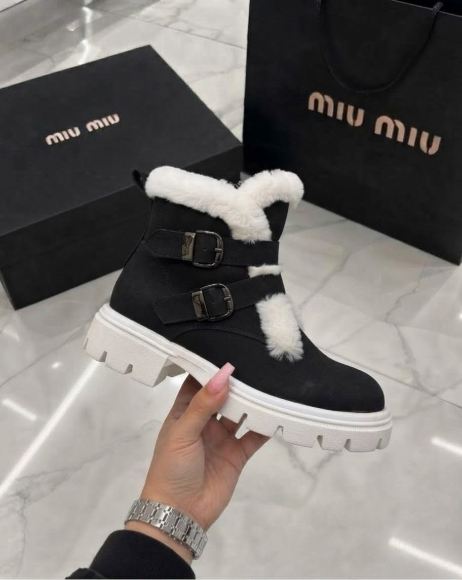 ,ботинки женские miu miu,ботинки miu miu,женские ботинки,зимние женские ботинки