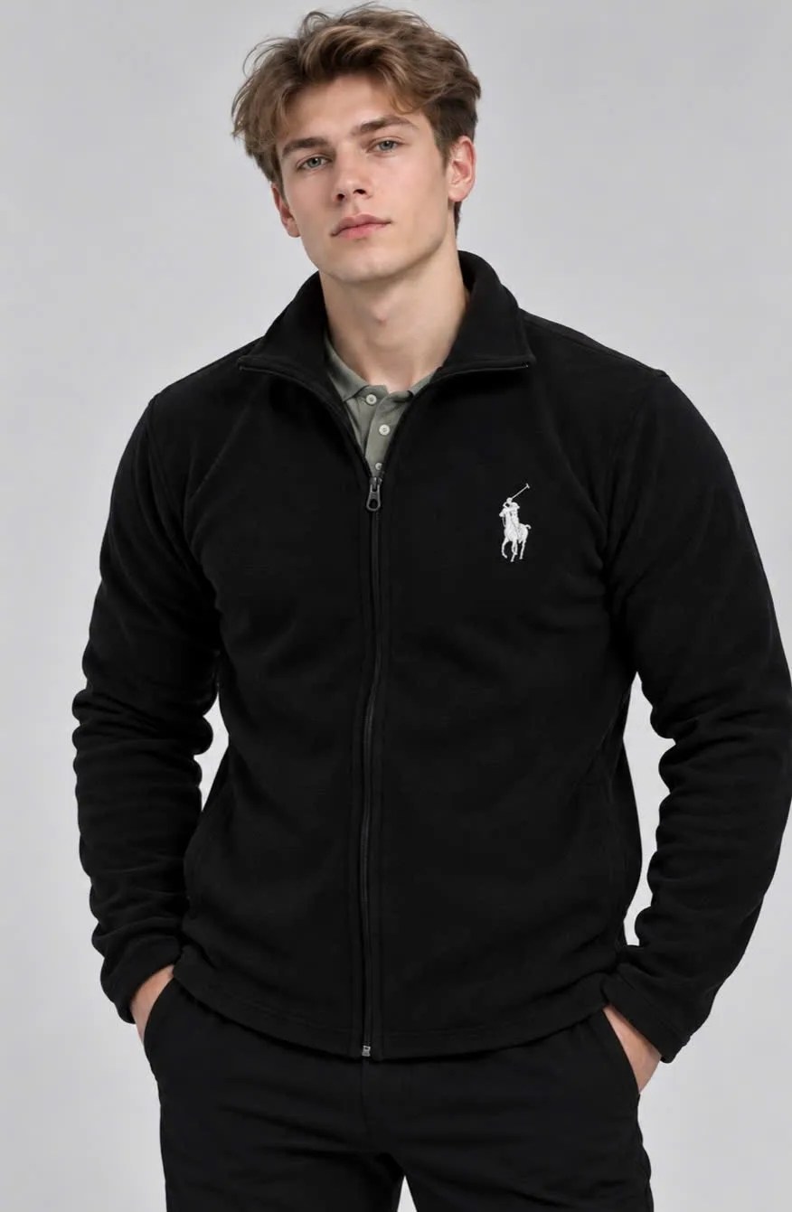 polo ralph lauren black full zip hoodie,мужская толстовка,толстовка,свитшот polo ralph lauren
