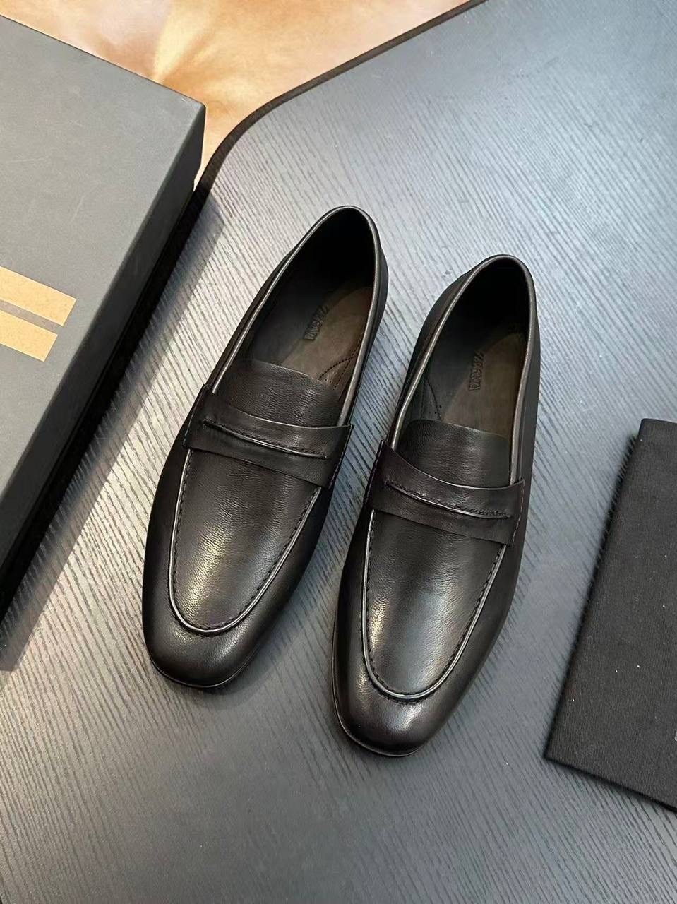 ,лоферы ermenegildo zegna,лоферы мужские,мужские кожаные лоферы,туфли мужские