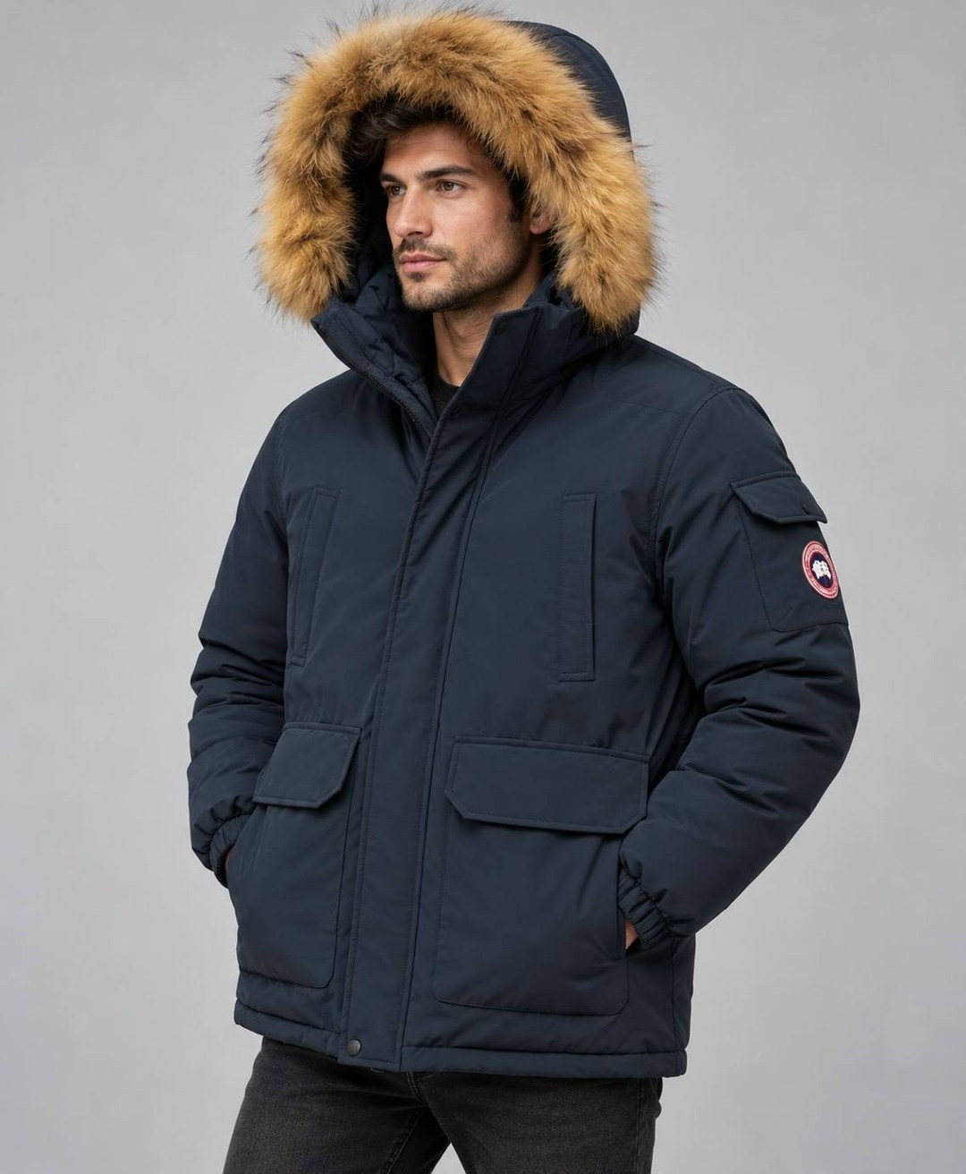пуховик мужской зимний canada goose,пуховик канада гус мужской,пуховик canada goose,canada goose expedition parka,куртка мужская зимняя канада