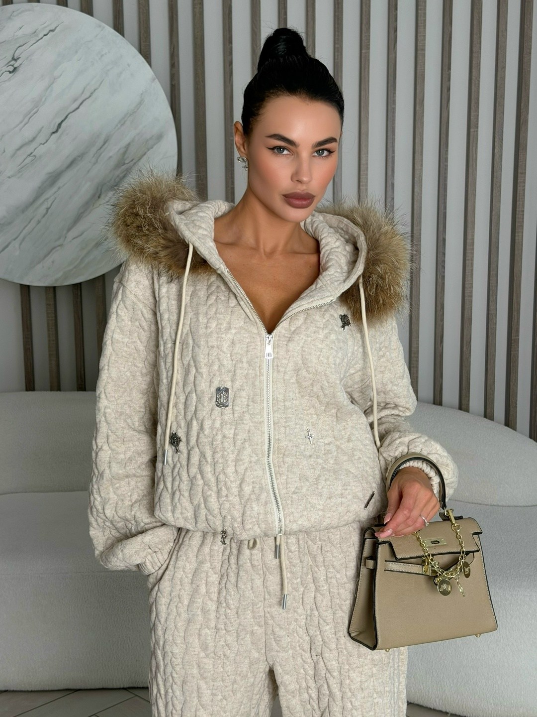кашемировый костюм beverly milk,костюм женский,костюм спорт,костюм спортивный женский,женский теплый костюм