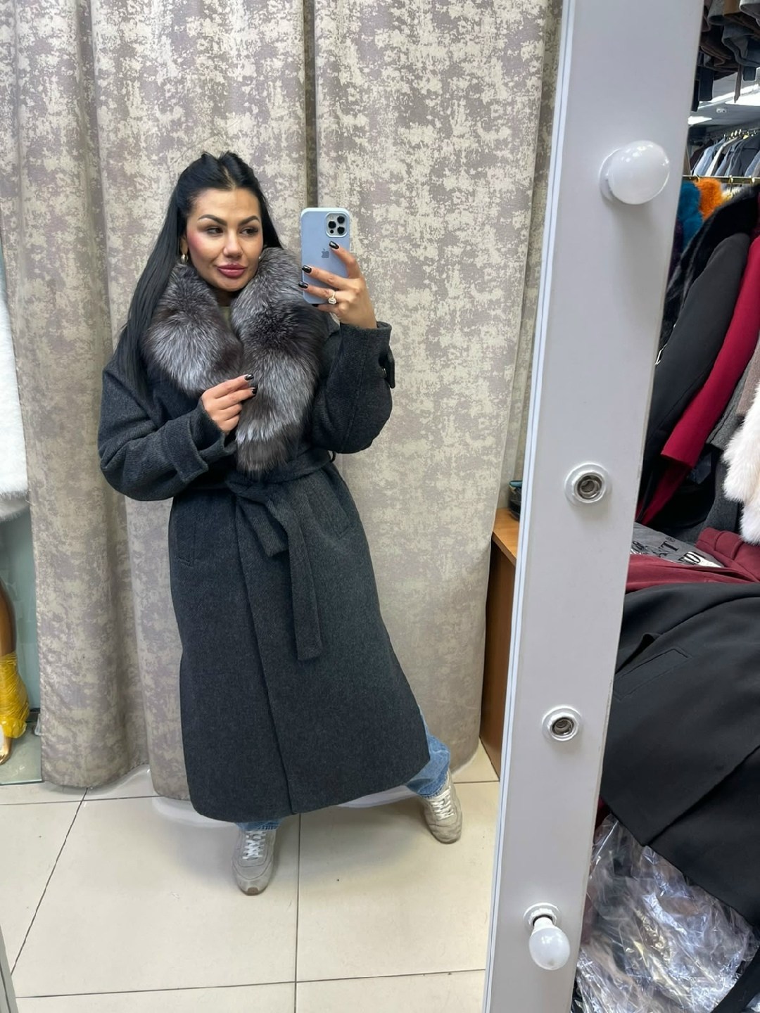 зимнее пальто,бордовое пальто с мехом,зимнее пальто женское,пальто с мехом,пальто женское