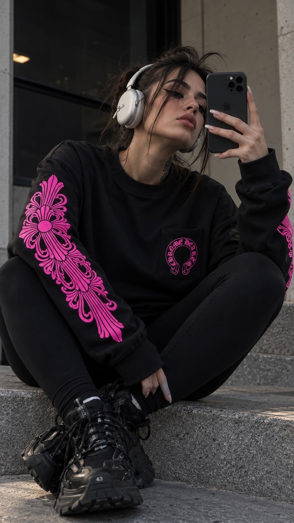 свитшот женская,мужской свитшот,лонгслив chrome hearts,свитшот толстовка,толстовка
