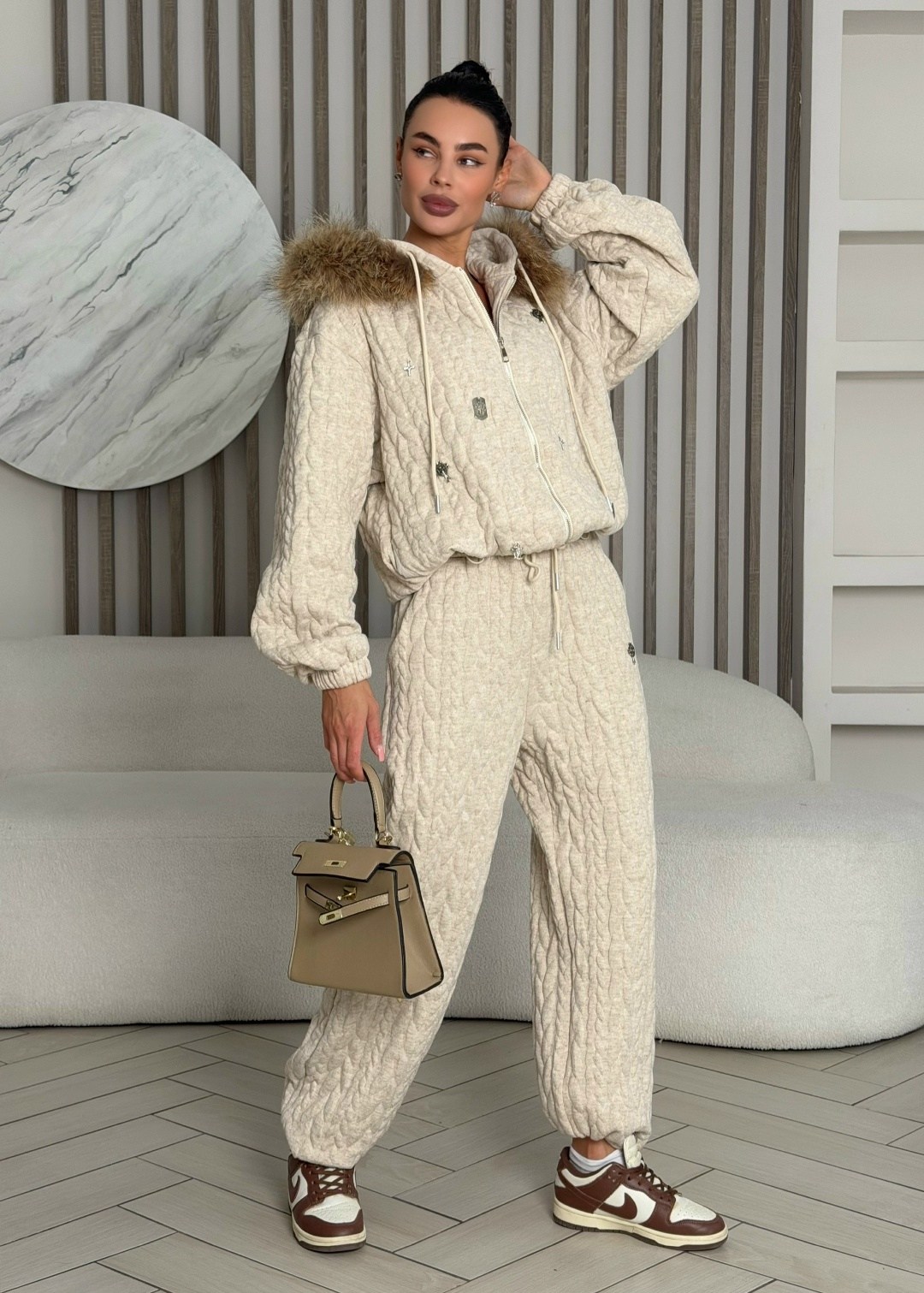 кашемировый костюм beverly milk,костюм женский,костюм спорт,костюм спортивный женский,женский теплый костюм