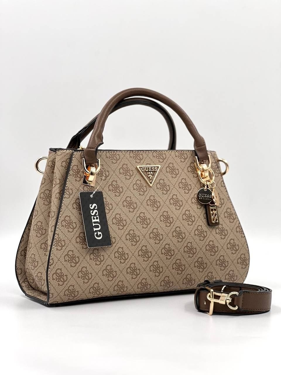 женская сумка guess,сумка guess,сумочка hwbg78 79070 guess коричневый,guess сумка сэтчел с принтом из монограмм noelle,сумка guess бежевая