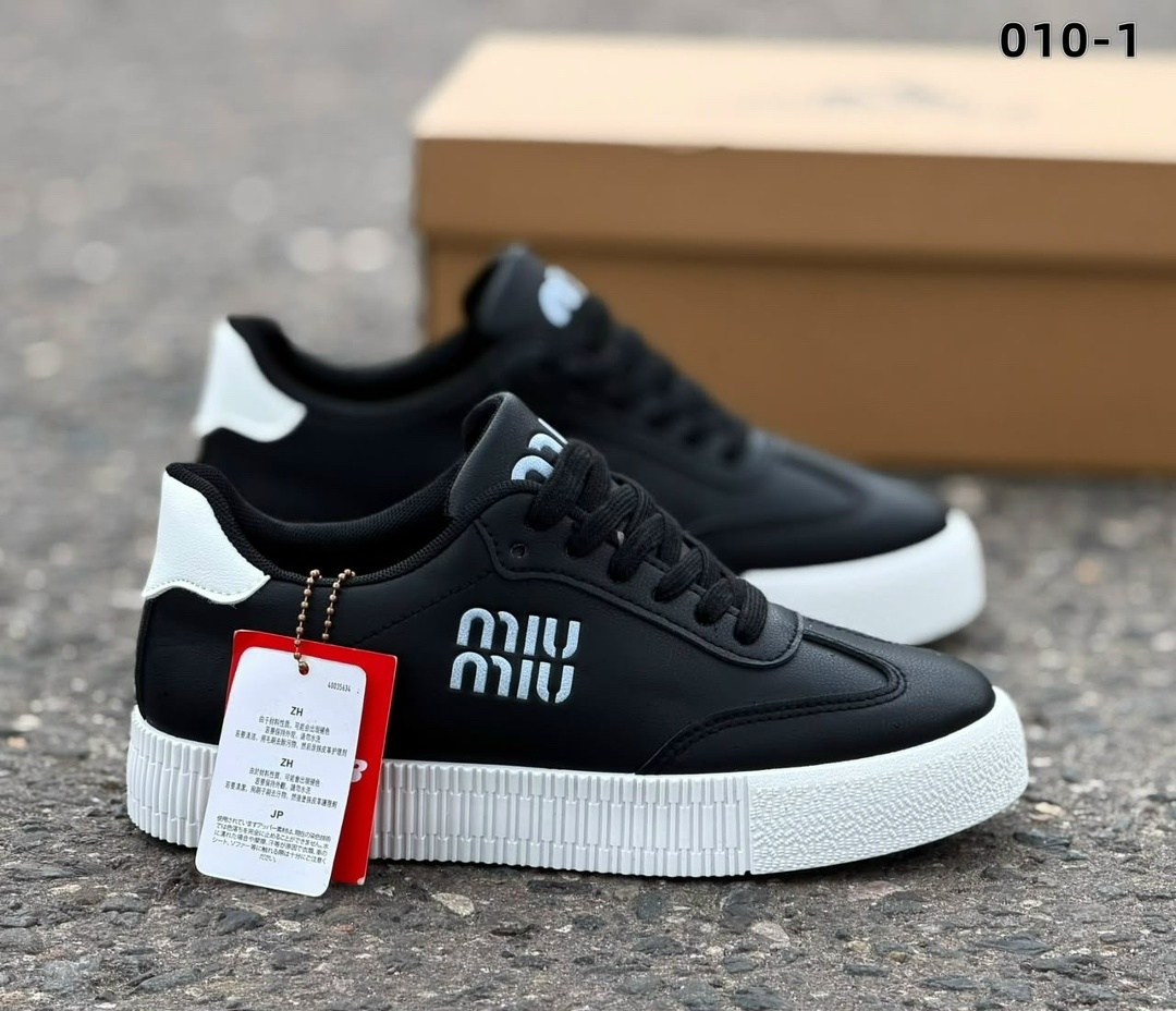 ,кроссовки женские miu miu,кроссовки женскиe,женская ,кроссовки черные
