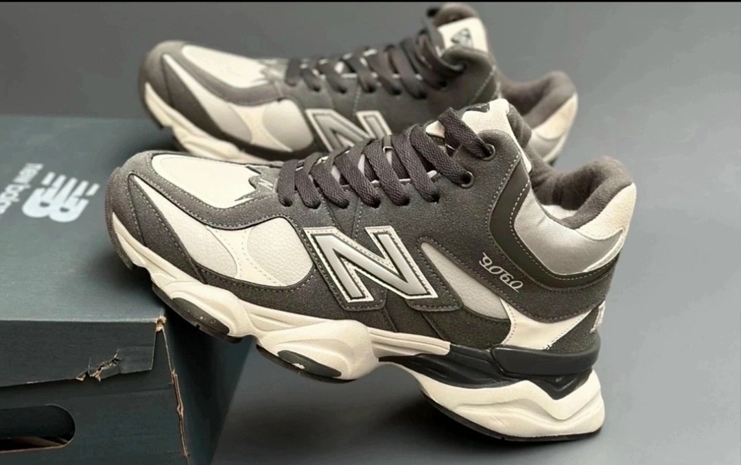 кроссовки new balance 9060 зимние,зимние кроссовки мужские "new balance 9060",кроссовки мужские new balance,кроссовки new balance 9060,зимние кроссовки new balance 9060 high цвет серый
