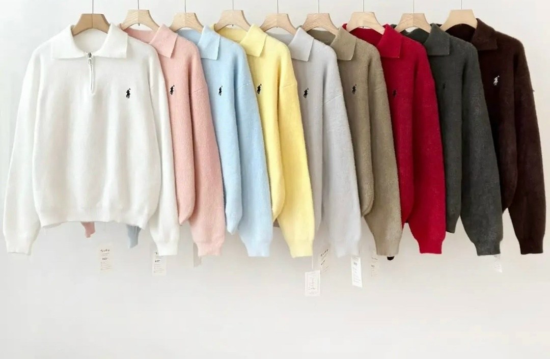 женская кофта,polo ralph lauren свитер,свитер с воротником,свитер,свитер поло