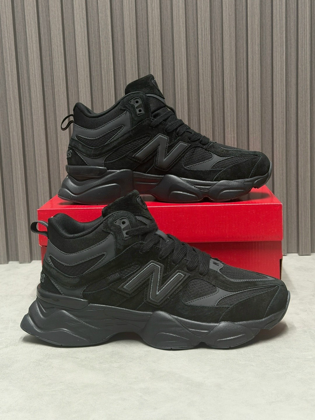 кроссовки new balance 9060,зимние кроссовки new balance 9060 high,new balance 9060 зимние,кроссовки new balance,кроссовки new balance 9060 unisex со шнурками черный