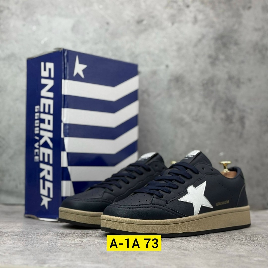 ,мужские кроссовки golden goose ball star leather/suede star,повседневная ,кеды мужские,кеды golden goose мужские