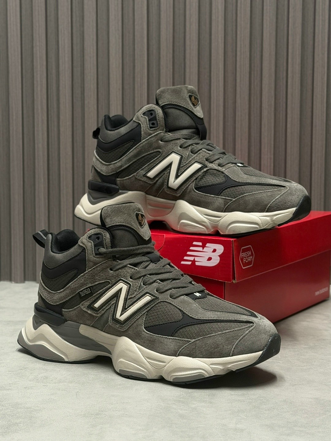 кроссовки new balance 9060,зимние кроссовки new balance 9060 high,new balance 9060 зимние,кроссовки new balance,кроссовки new balance 9060 unisex со шнурками черный
