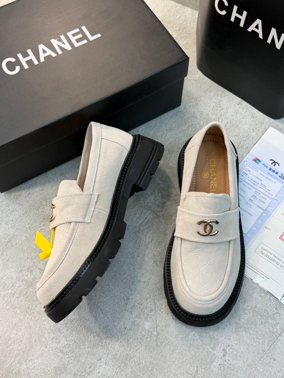 лоферы chanel,,шанель лоферы,туфли chanel,шанель  женская
