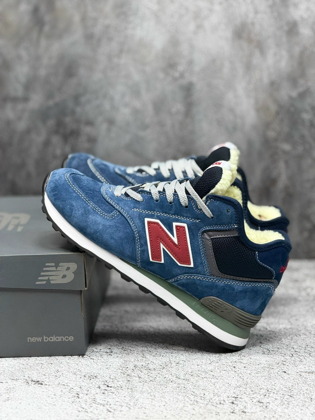 кроссовки зимние new balance 574,кроссовки зимние new balance 574 mid цвет синий,кроссовки new balance 574 высокие зимние,кроссовки new balance 574 синие на меху,кроссовки new balance 574
