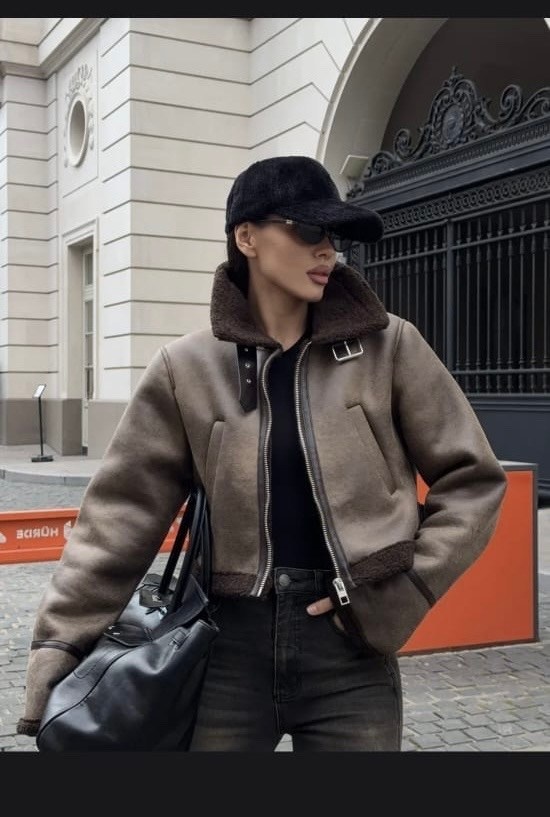 дубленка авиатор,дубленка укороченная,дубленка женская,женская дубленка авиатор,стильная дубленка