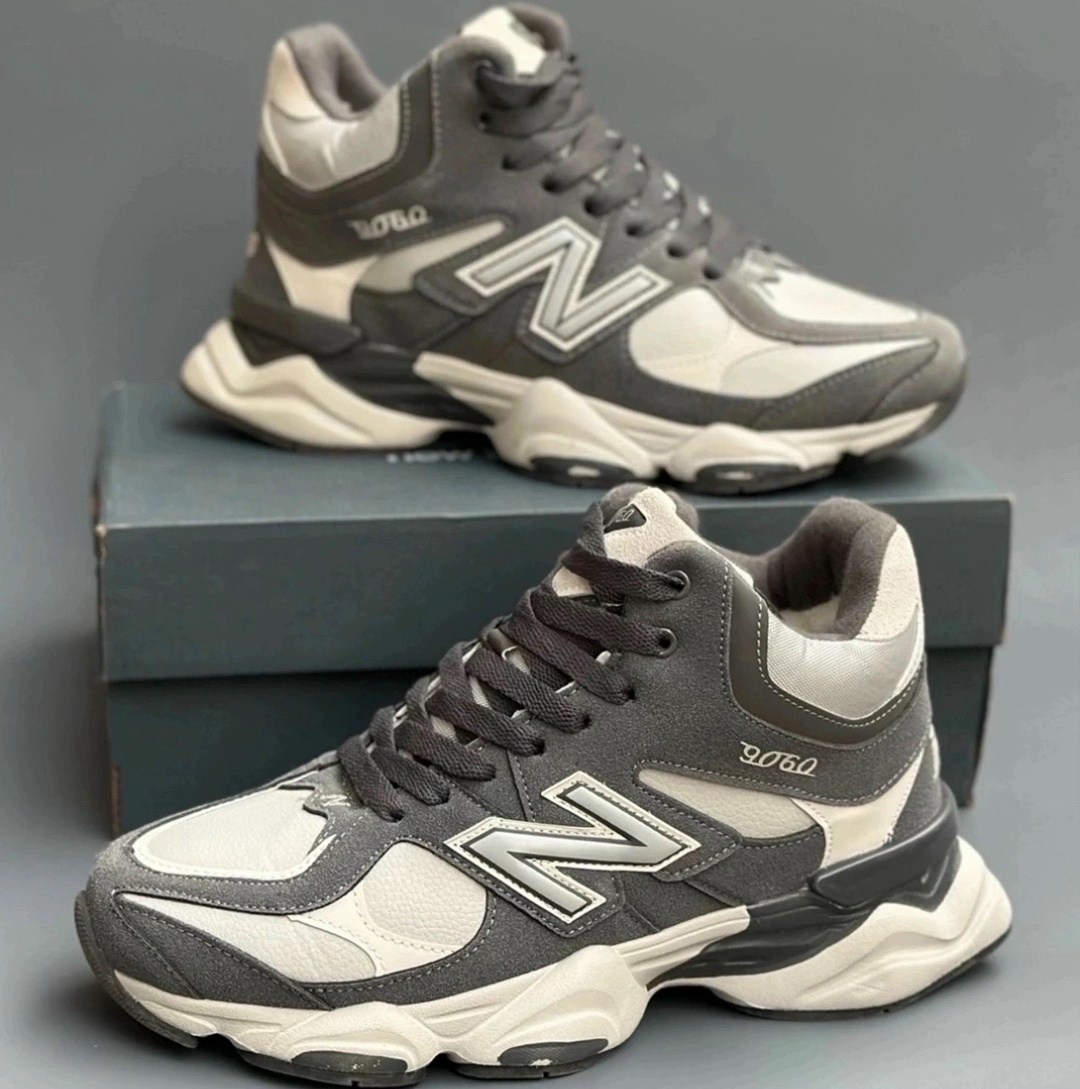 кроссовки new balance 9060 зимние,зимние кроссовки мужские "new balance 9060",кроссовки мужские new balance,кроссовки new balance 9060,зимние кроссовки new balance 9060 high цвет серый