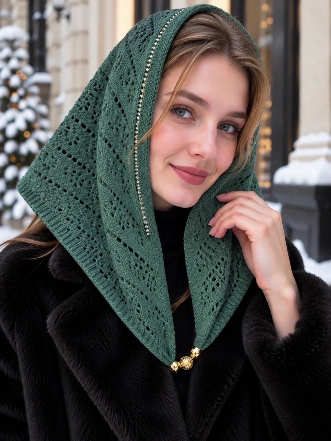 косынка платок зимний nazarkov furs,платок на голову косынка зимняя вязаная evmi,платок на голову косынка зимняя вязаная evmi_store цвет серый,косынка женская зимняя,косынка платок зимний