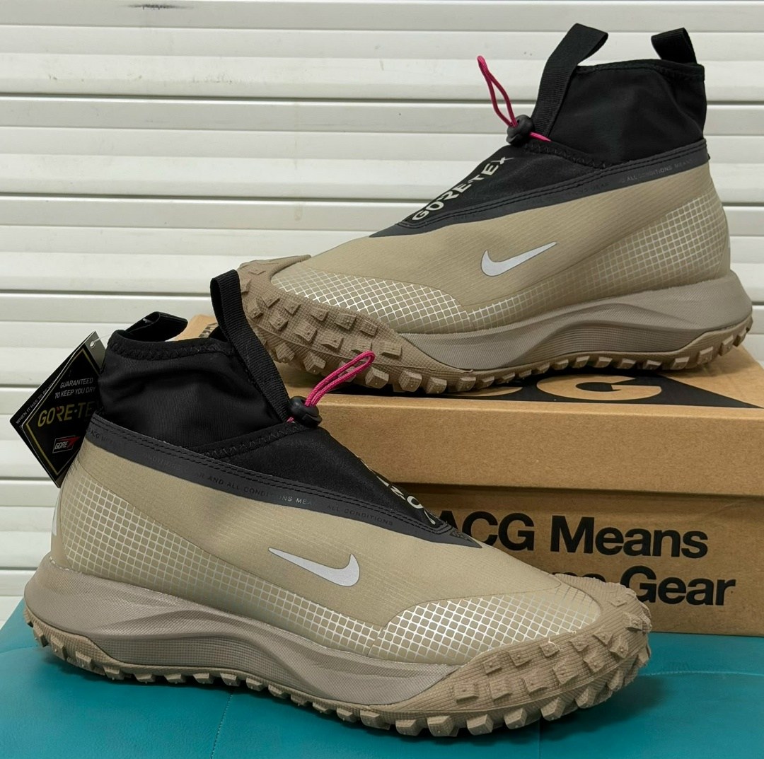 кроссовки nike acg mountain fly gore-tex,кроссовки nike acg mountain fly gore-tex "khaki",кроссовки acg mountain fly gore-tex nike бежевый,nike acg mountain fly gore-tex,кроссовки nike acg