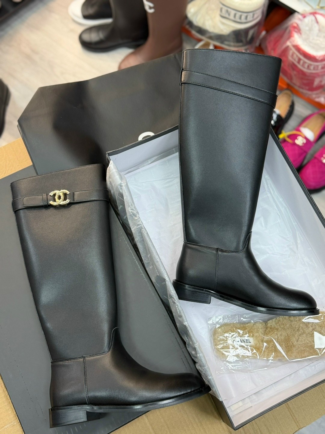 ,сапоги,женские сапоги,сапоги chanel,сапоги шанель