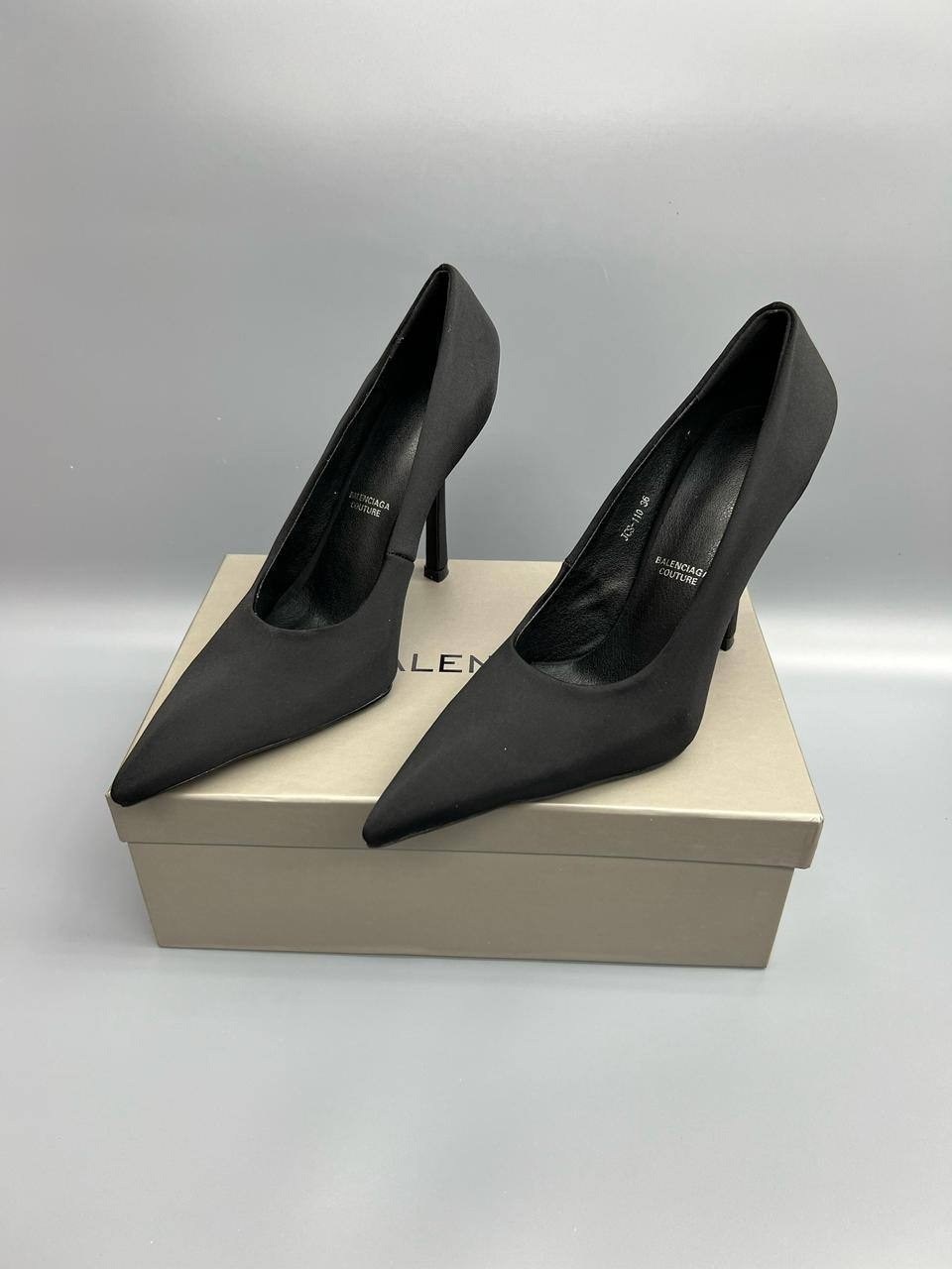 туфли balenciaga,,туфли,туфли для женщин,туфли сен лоран с каблуком кожаные