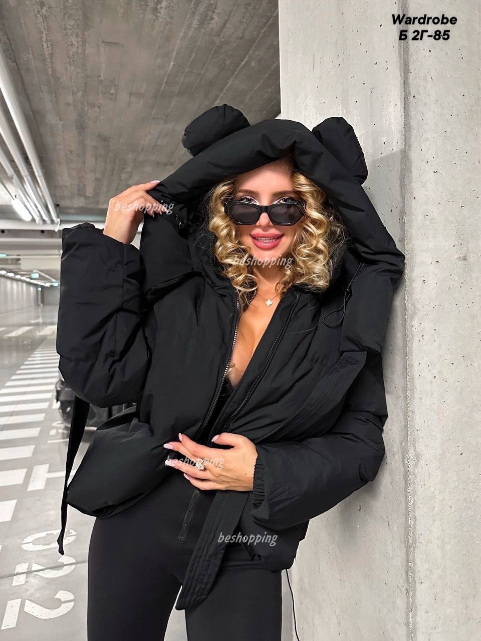 куртка зимняя с капюшоном оверсайз короткая kelly charm,куртка зимняя женская,куртка пуховик оверсайз с капюшоном,куртка оверсайз,женская куртка